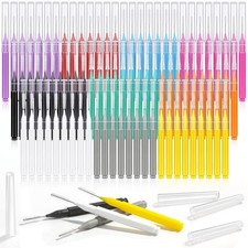 Modacraft 120Pcs Interdental Brush 6 Sizes 1 Count Pack of 120 , 10 Colors