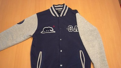 College Jacke blau grau PASSION-I Gr. S *top Zustand*