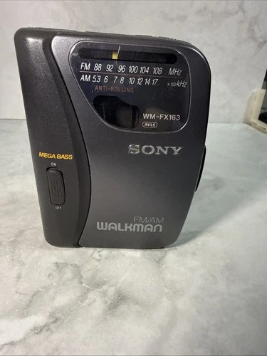 Sony Walkman WM-FX163 AM/FM cassette player, vintage. Everything Seems To Work