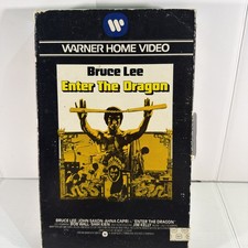 1973 Bruce Lee Enter The Dragon BETA Big Box Warner Home Video Martial Arts
