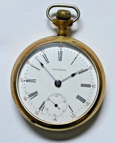 American WALTHAM Grade No. 81 Model 1883 18s 15j Pocket Watch Runs