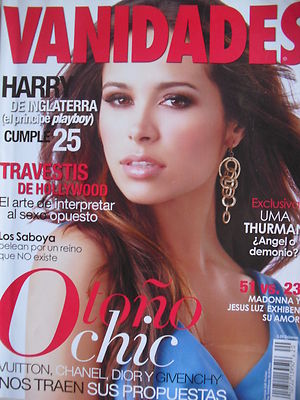 ZULAY HENAO Sept. 22, 2009  VANIDADES   UMA THURMAN  MADONNA  