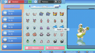 PVP Shiny Pandir 6IV | LVL 100 | Pokemon Strahlender Diamant