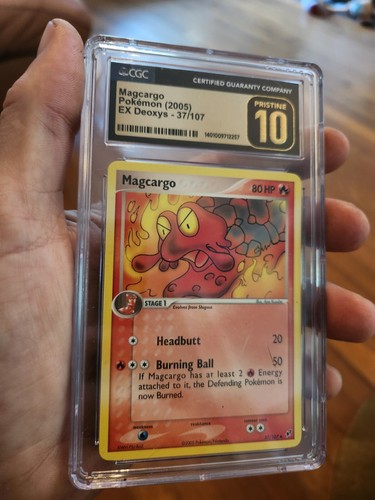 Magcargo graded CGC 10 for sale on eBay