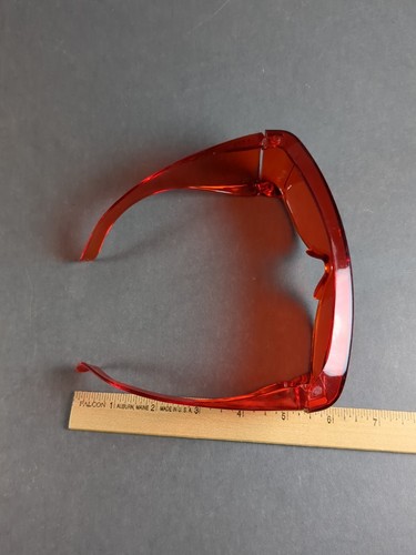 SPEX Forensics Orange UV Imaging Safety Glasses In Pouch ANSI Z87.1 NMT Made USA - Picture 9 of 19
