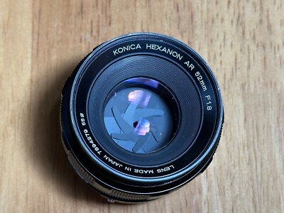 Konica Hexanon AR 52mm f1.8 Lens - Prime - Manual - Fully Functional