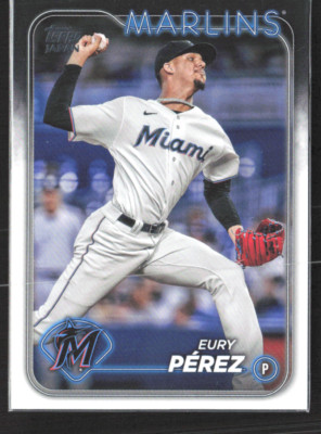 2024 Topps Japan Baseball MLB 1st Bowman No. 91 Eury Perez