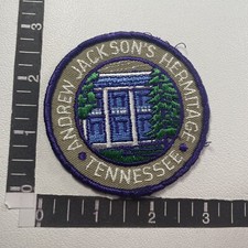 Vtg ANDREW JACKSON’S HERMITAGE Tennessee Nashville Mansion Museum Patch 19TJ