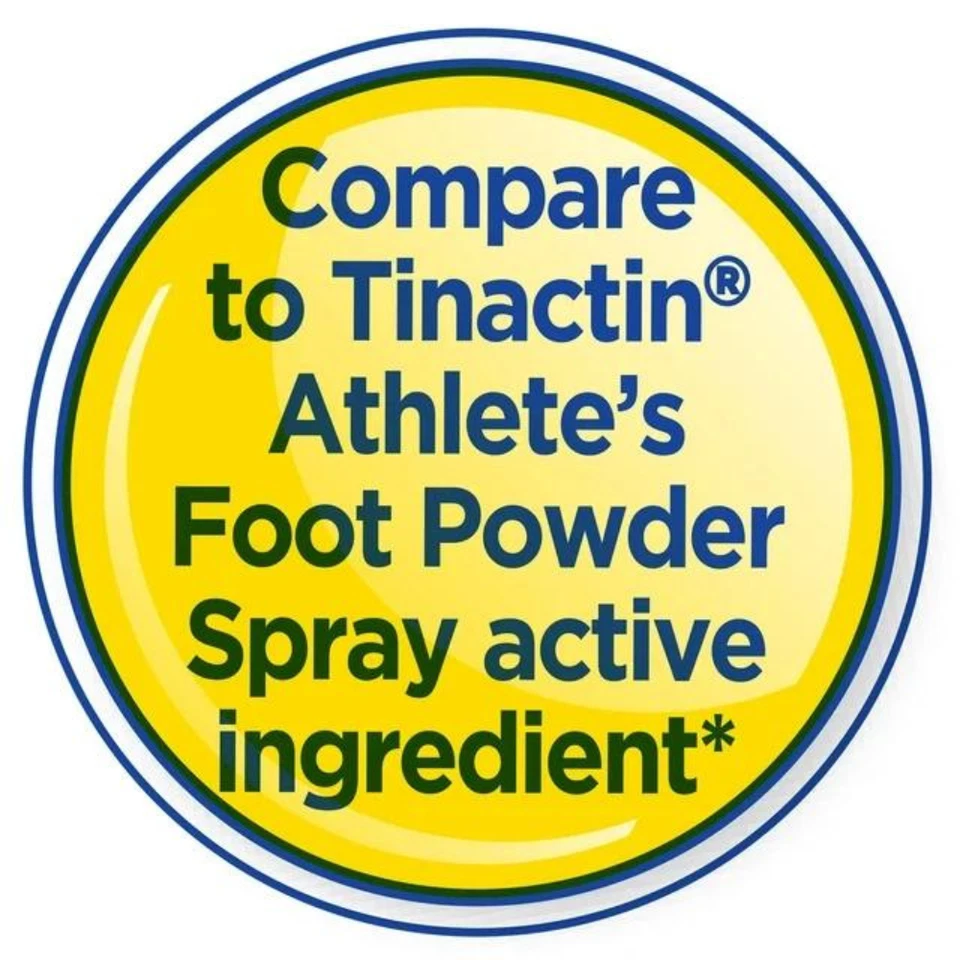 Polvo antifúngico para pies de atleta Equate spray tolnaftato 1% 4,6 OZ EE. UU. (PAQUETE DE 3) Foto 3 de 4