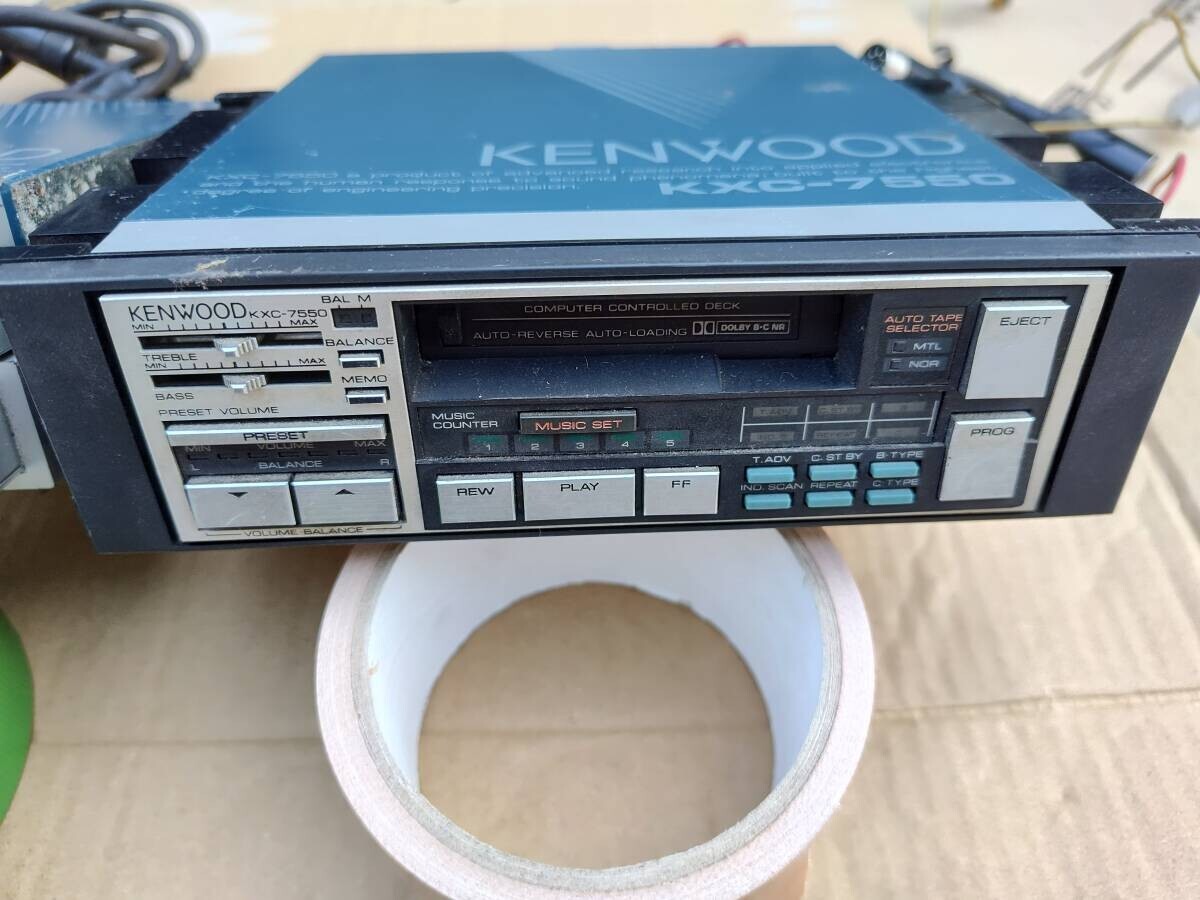 KENWOOD kxc-5500 KSC-601セット KENWOOD kxc-5500 KSC-601セット