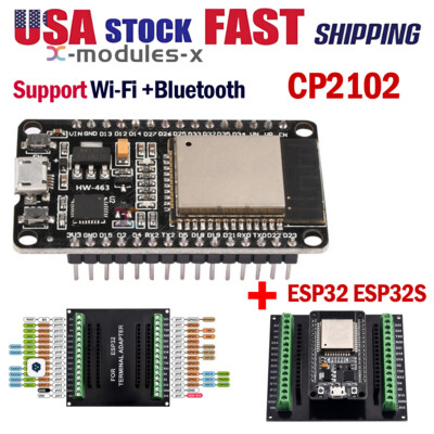 ESP32 ESP32S Module CP2102 WiFi + Bluetooth Development Board +Expansion Board
