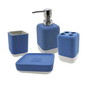 Country Style Resin 5pcs Bathroom Accessories Set Soap Dispenser Toothbrush Holder Tumbler Soap Dish Shopee Philippines