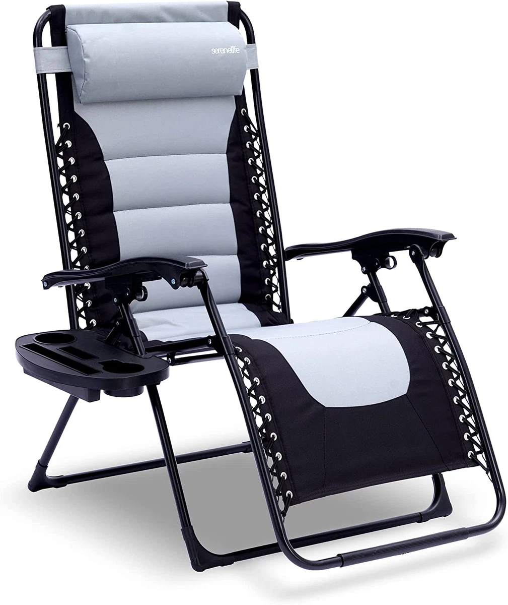 Zero Gravity Lawn Chair Adjustable Foldable Outdoor Recliner