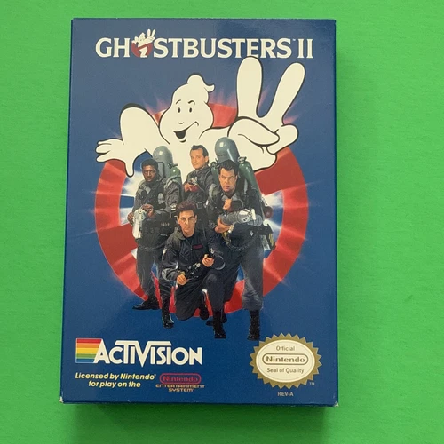 Ghostbusters II Nintendo NES With Box No Manual Clean