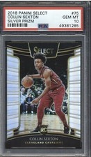 2018-19 Panini Select Prizm SILVER #75, Collin Sexton ROOKIE  PSA 10 🔥