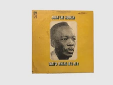John Lee Hooker That's Where STS-2013 Stereo Stax Records Vintage 1969 Vinyl NM
