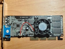 GX-T2M64LP NVIDIA Riva TNT2 M64 32MB SDR 64bit AGP 4x Video Graphics Card.