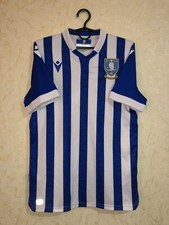 Rare Sheffield Wednesday 2021-2022 Home Football Jersey Size S Macron Mens
