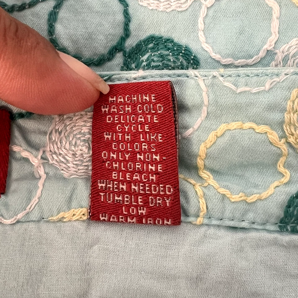 Falda Valerie Stevens Mujer Talla 16 Patrón de Puntos Mod Retro Estilo Años 70 Bordada Foto 4 de 4