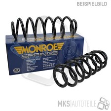 2x MONROE Feder, Fahrwerksfeder SET/Satz hinten für SUBARU