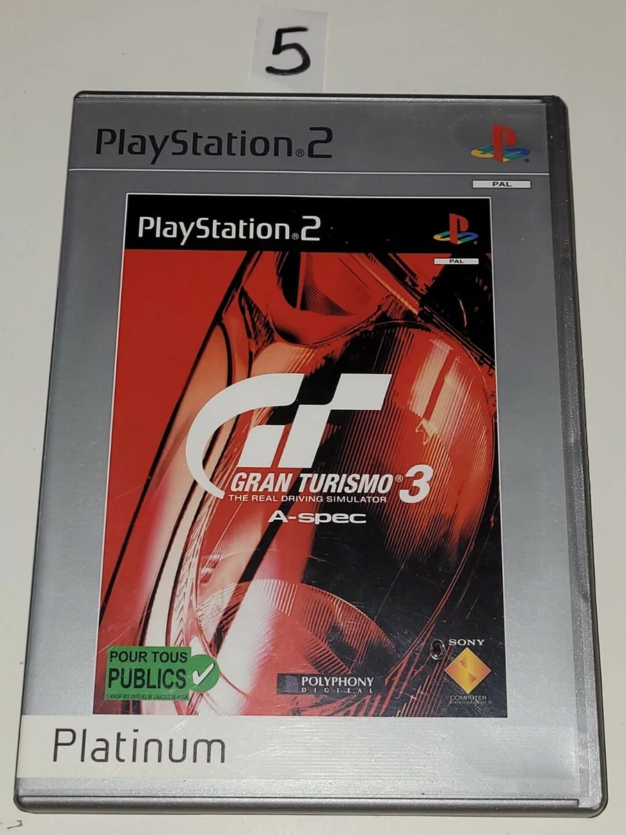 Manuel D'utilisation Gran Turismo 3 A-Spec - PlayStation 2, Version PAL FR (Occasion)