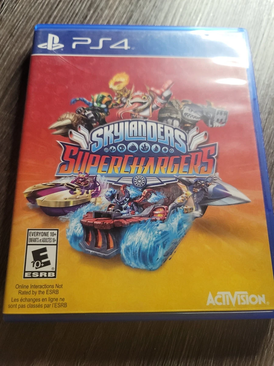 Skylanders Superchargers Playstation 4 PS4 Video Game Disc Set CD Standalone