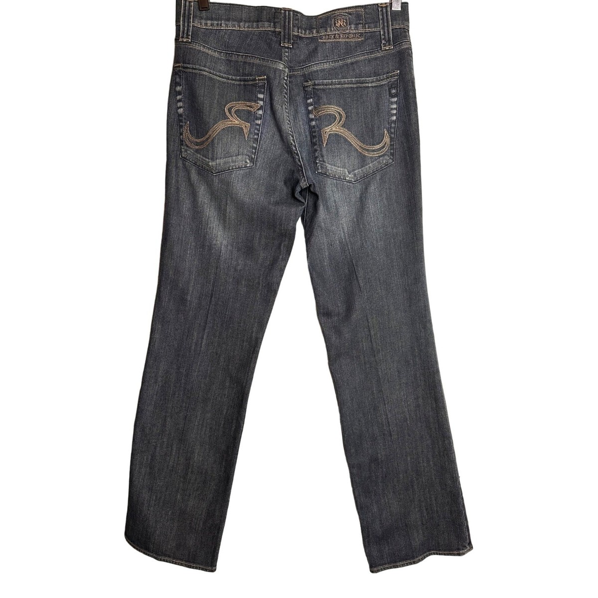 【R&B】Bigg Blue / Uarban Alternative Judy Blue Hits Different Retro Wide Leg Jeans