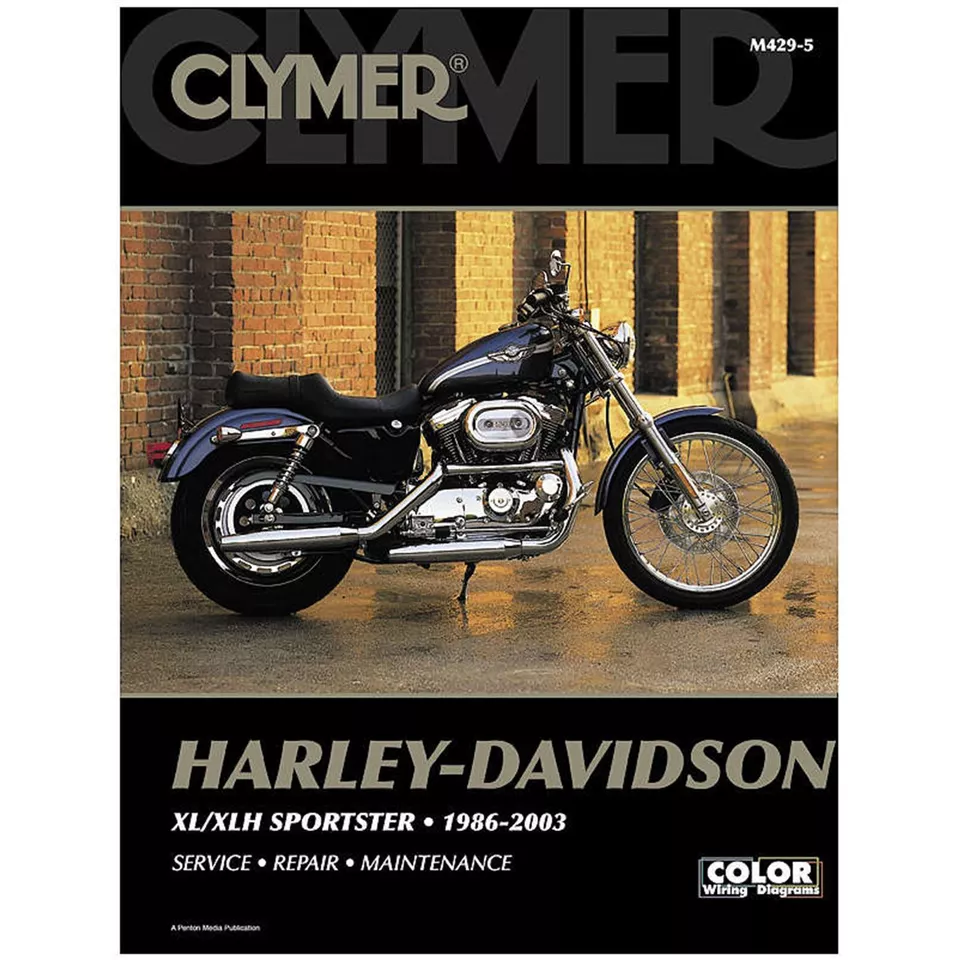 Clymer 手册适用于 Harley-Davidson Sportster '86-'03 CM4295 — 第 2/4 张图片