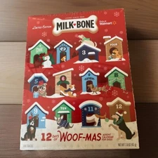 Milk-Bone 12 Days of Woofmas Advent Calendar for Dogs, 2.9 oz. Box