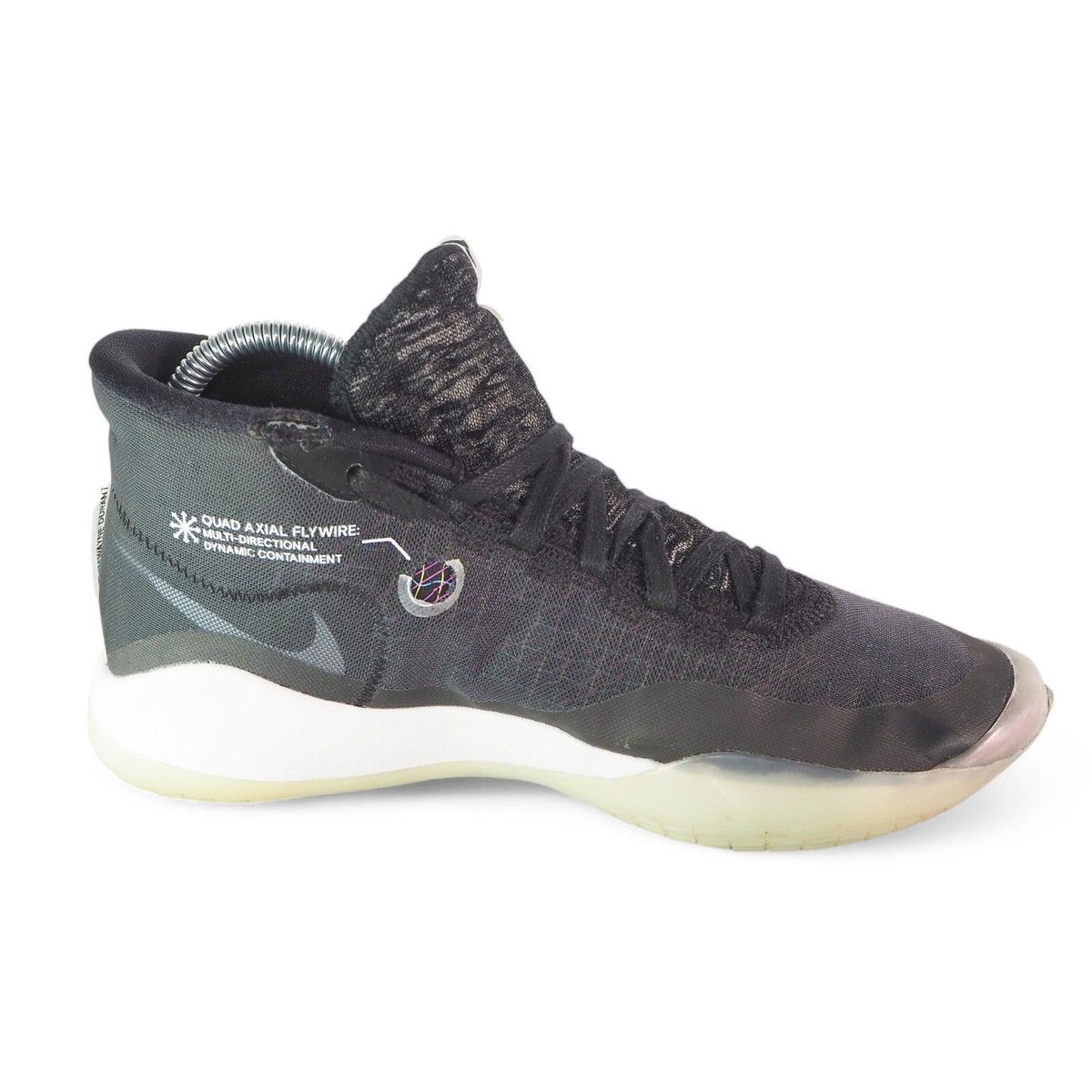 Nike KD 12 \'THE DAY ONE\' 2018 Men\'s Basketball Shoe Black AR4229-001 US Size 14 Nike Zoom KD 12 “The Day One” Black/Pure | Mercari main image 4