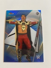 Humberto Carrillo WWE 2020 Topps Finest Blue Refeactor Card /150