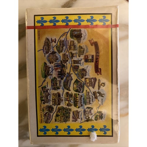 Castillos de la Loira Cartas Nueva Baraja Poker Francia Castillos - Imagen 4 de 6