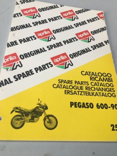 1990 Aprilia Parts Catalog Pegaso 600 Chassis Part Cycle - Picture 1 of 12