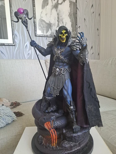 Estatua exclusiva de Skeletor Sideshow Collectibles