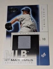 Hideo Nomo 2004 Fleer Hot Prospects #HMHN Hot Materials Game Used Jersey #D /325