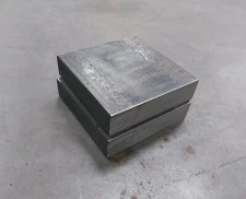 1" STEEL PLATE 4" x 4" Flat Bar 2 PIECES
