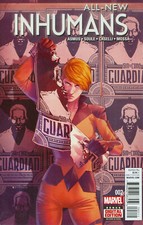 All-New Inhumans Comic 2 Cover A Stefano Caselli First Print 2016 Asmus Soule .