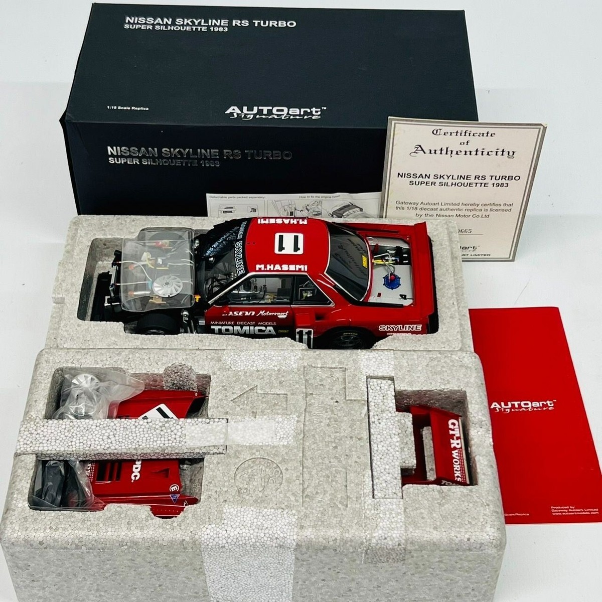 1/18 AUTOart Nissan Skyline RS Turbo Super Silhouette 1983 1/18 AUTOart Nissan Skyline RS Turbo Super Silhouette 1983