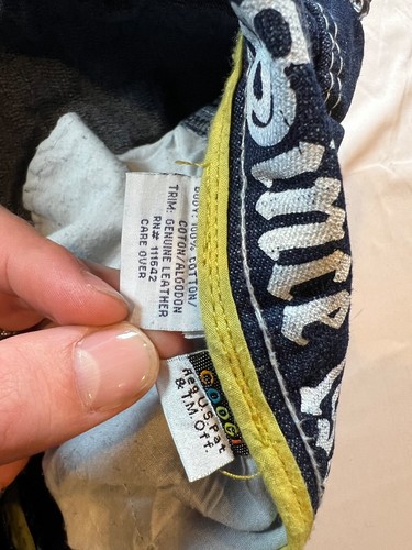 Vintage Limited Ed Herren Coogi Jeans Größe 32x31 Leder Taschenklappe bestickt RAR - Bild 24 von 24