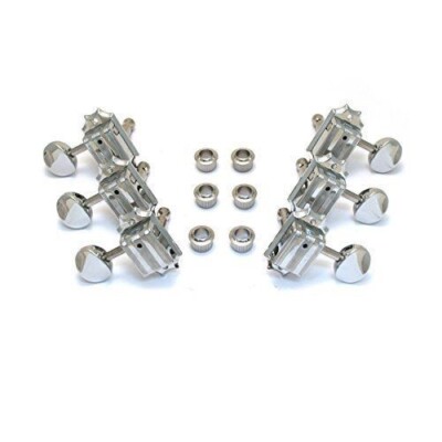 NEW - Gretsch 3x3 Tuning Keys (6) For Electromatic Guitars, #006-2706-000