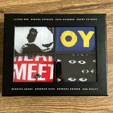 Hot Sox x Art Production Fund 4 Pack Socks Famous Artist Barneys New