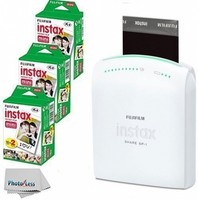 Fujifilm Instax Share Sp-1 Smartphone Portable Printer With Fujifilm Instax 60 Fujifilm Instax Share Sp-1 Smartphone Portable Printer With Fujifilm Instax 60