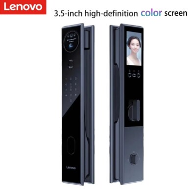 Brandneu Lenovo Gesichtserkennung Smart Türschloss Video Gegensprechanlage Fernzugriff