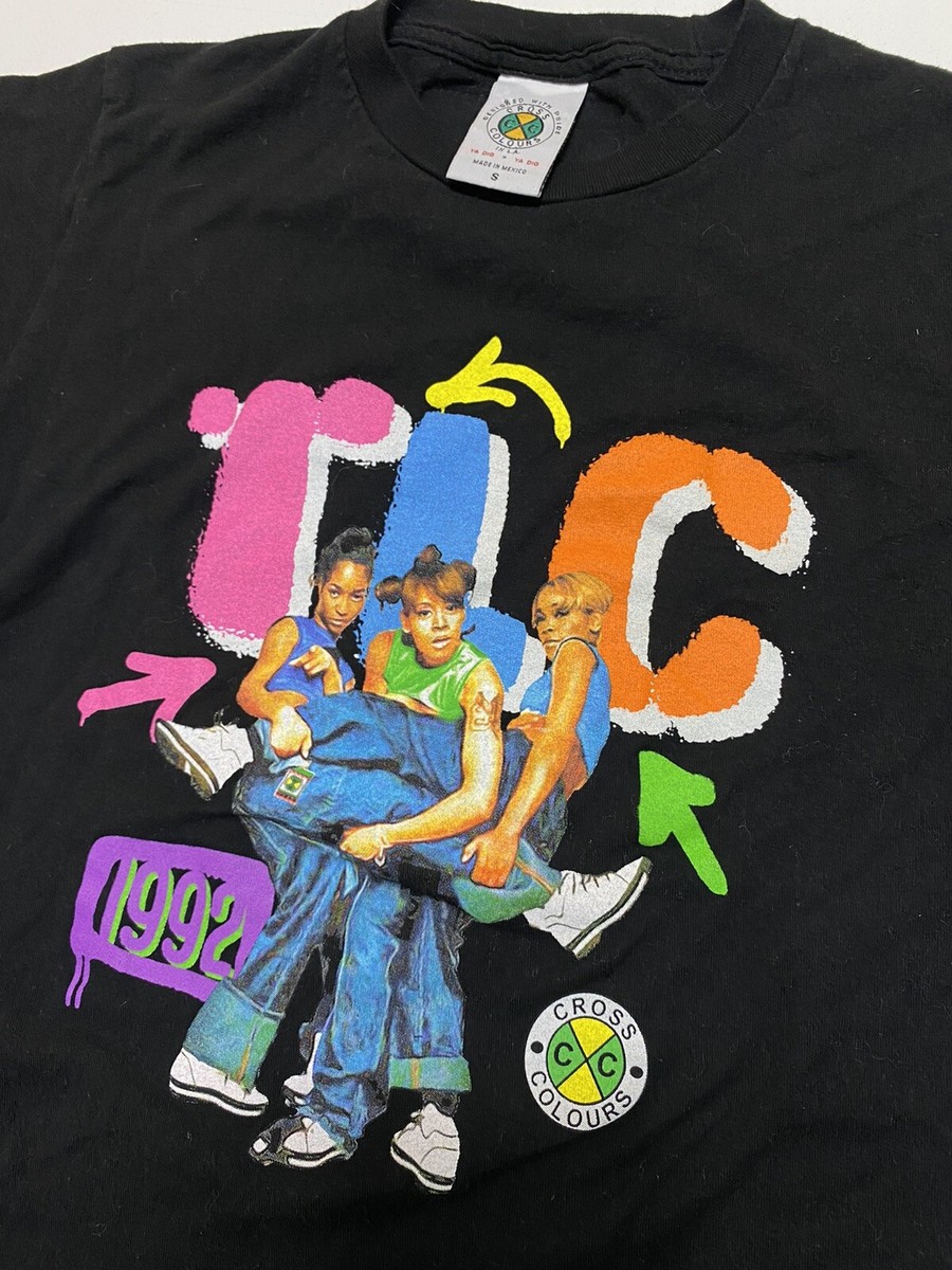 CROSS COLOURS TLC Tシャツ　クロスカラーズ　90's R&B CROSS COLOURS TLC Tシャツ クロスカラーズ 90's R&B - メルカリ