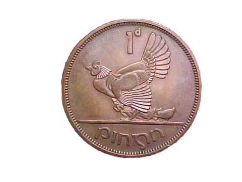 1968 Ireland 1 Penny KM# 11 - Very Nice High Grade Circ Collector Coin!-c2845uxx - Picture 1 of 2