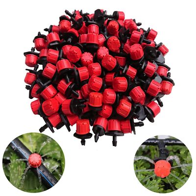 100Pcs Bewässerung Tropfer Sprinkler Micro Tropfer Bewässerungs Kunststoff ve...