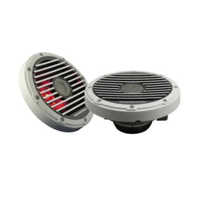 Diamond Audio HXM8 With RGB Lighting 120W RMS 8'' Marine 2-Way Coaxial Speakers 