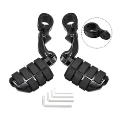 For Harley Road Glide 32mm Rear Passenger Foot Pegs Mounts Support Bracket Kit