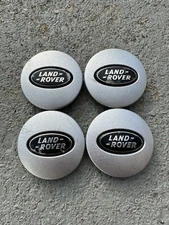 4 Land Rover HSE discovery LR2 Silver Wheel Center Caps Hubcaps RRJ50030XXX