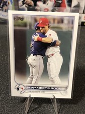 2022 Topps Series 2 Baseball #367 Franco/Harper MVP Meets Rookie MLB NMT